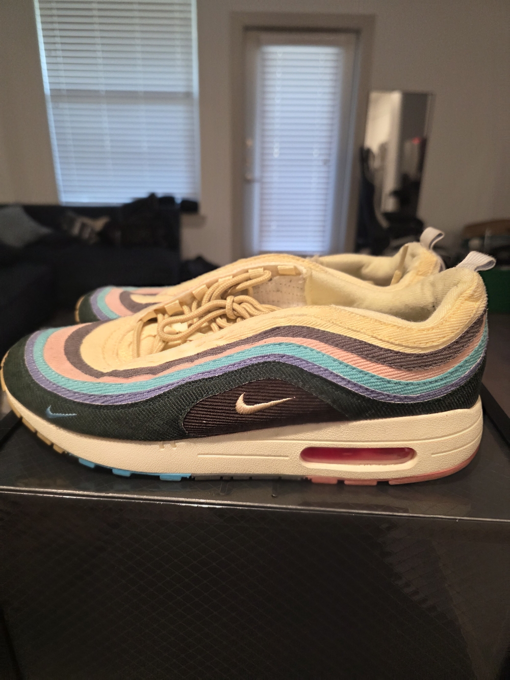 Nike Air Max 1/97 Sean Wotherspoon Mens Multi-Color Sneakers